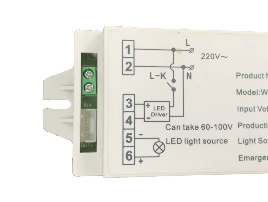 battery backup light luz de respaldo de batería