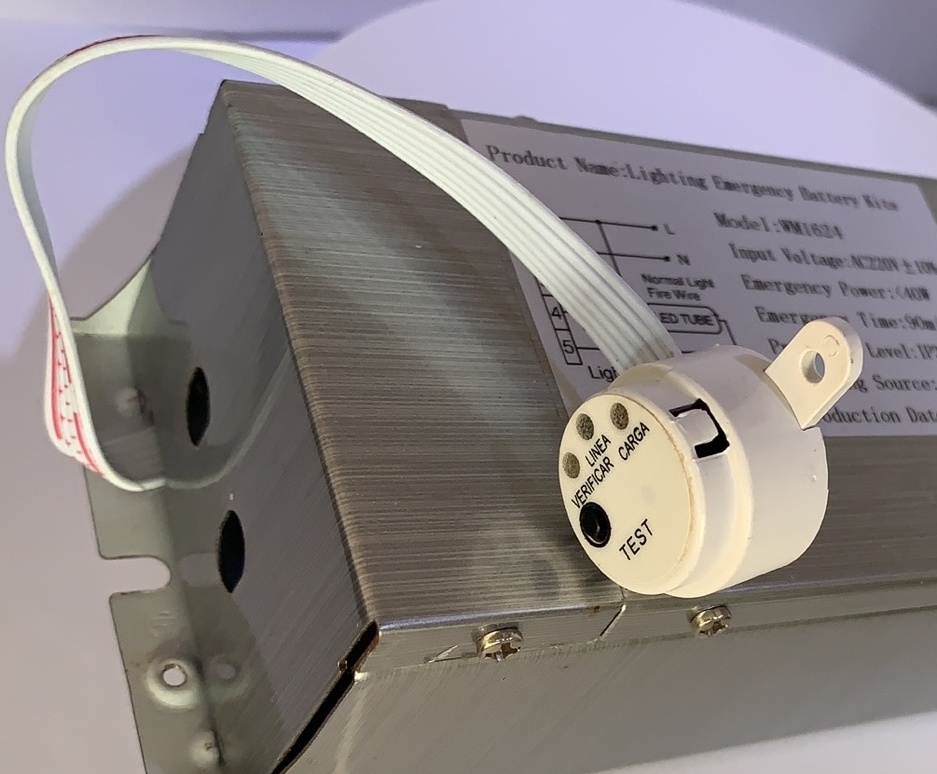 emergency light battery batería de luz de emergencia