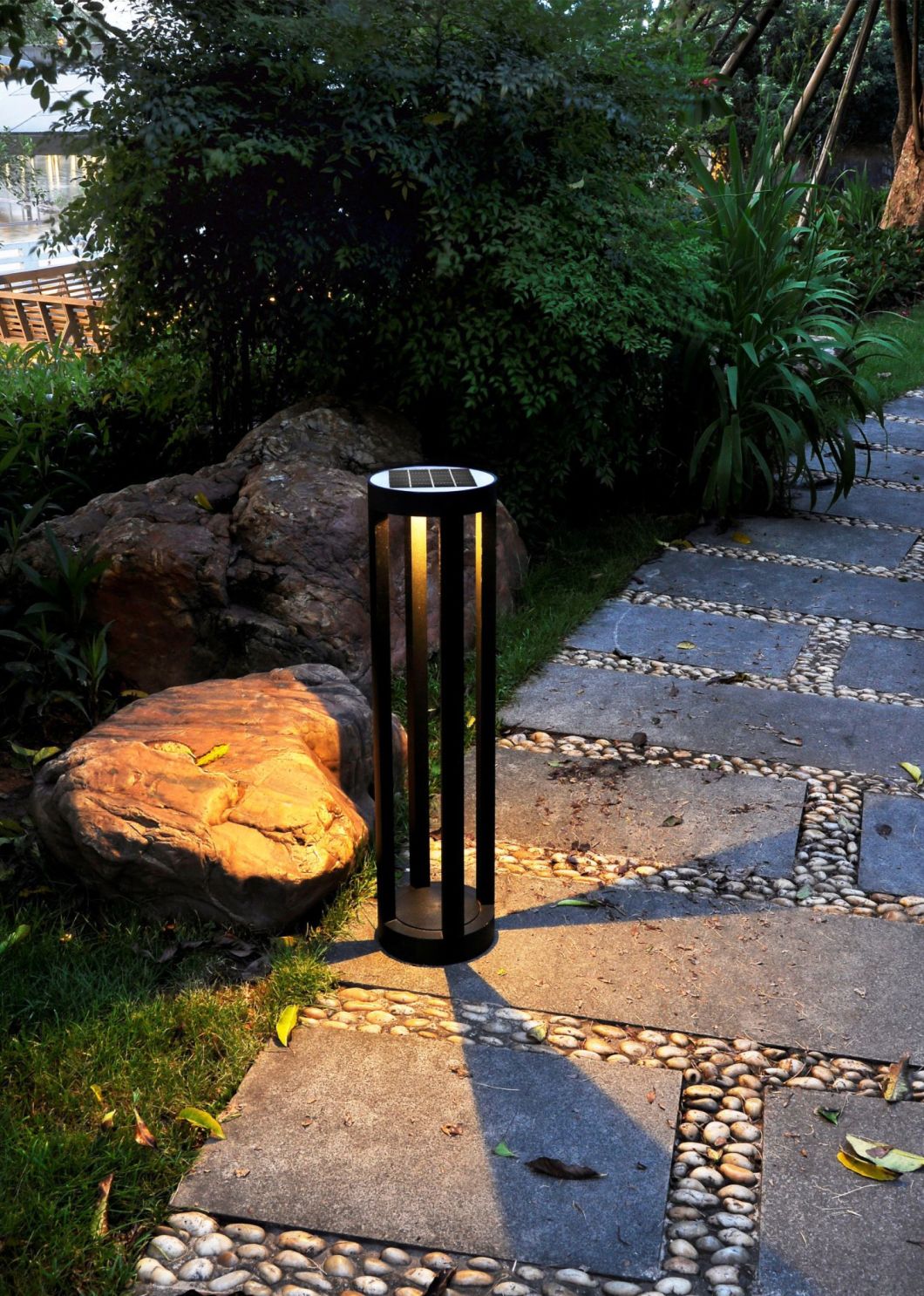 solar powered led wall light luz de pared led con energía solar