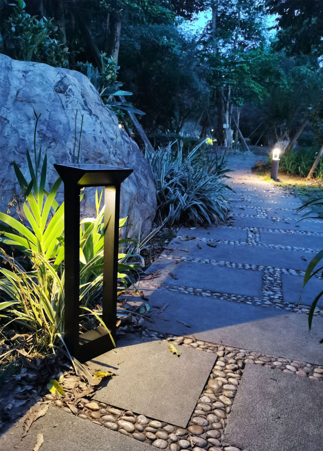 solar powered wall lights luces de pared con energía solar