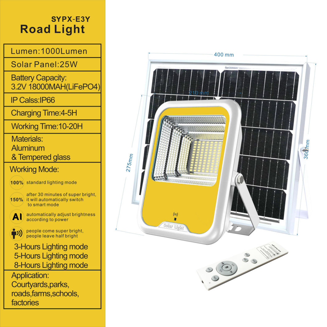 Solarbetriebene Flutlichter f&uuml;r den Au&szlig;enbereich