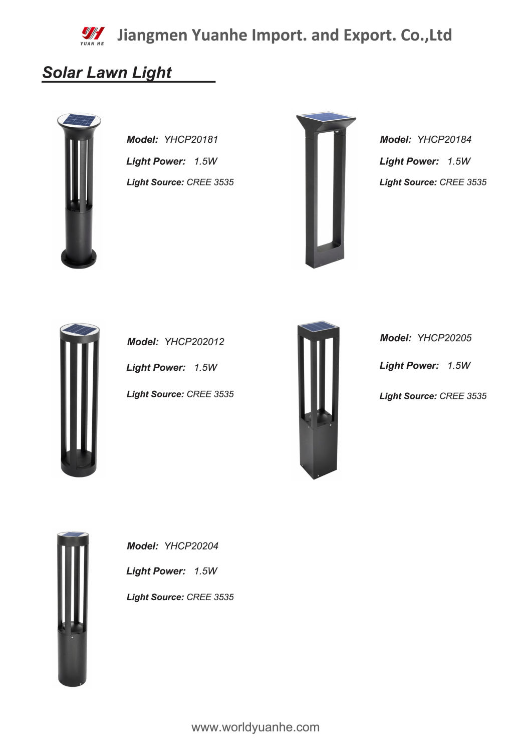 Solaire Pelouse Lumi&egrave;re 