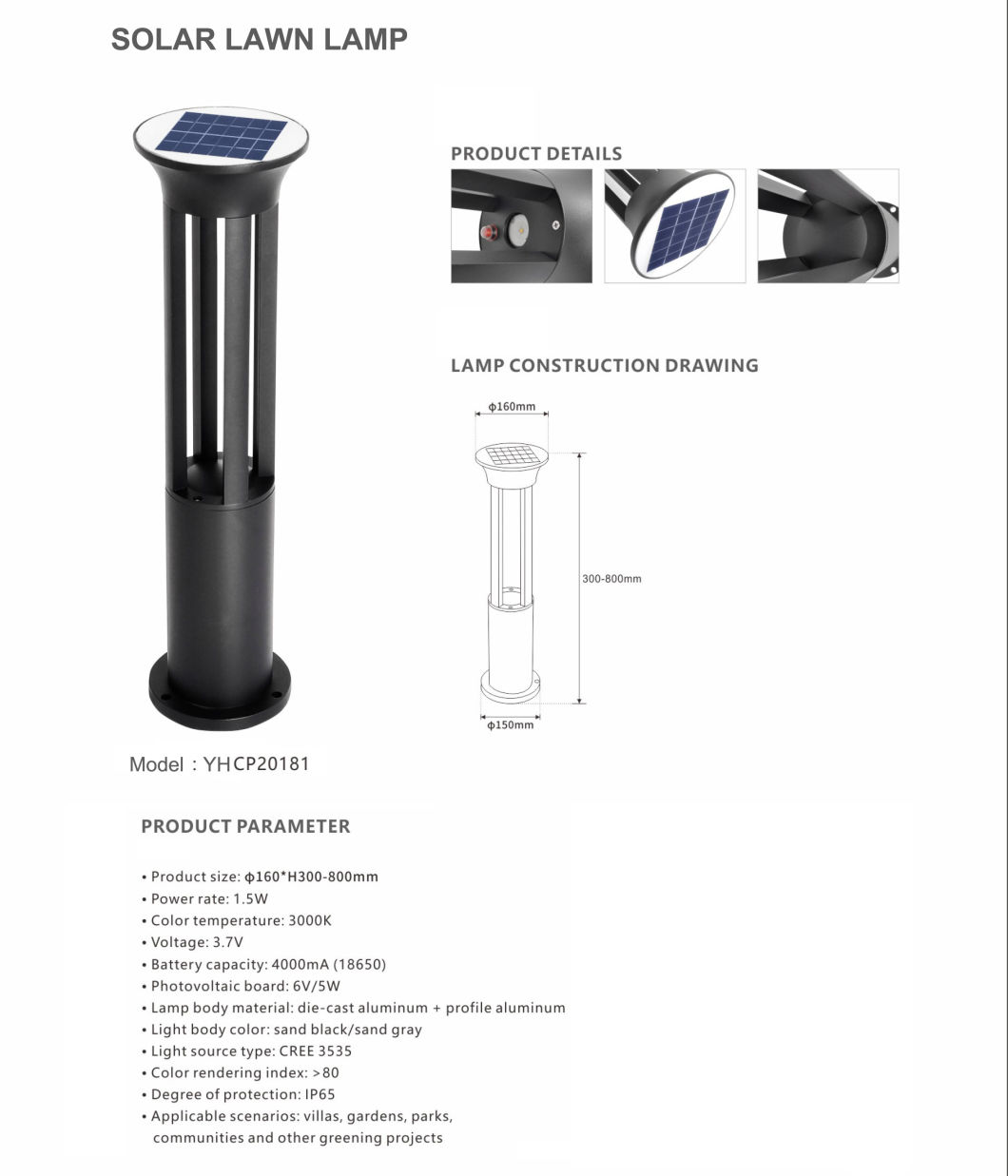 lampes solaires murales ext&eacute;rieures